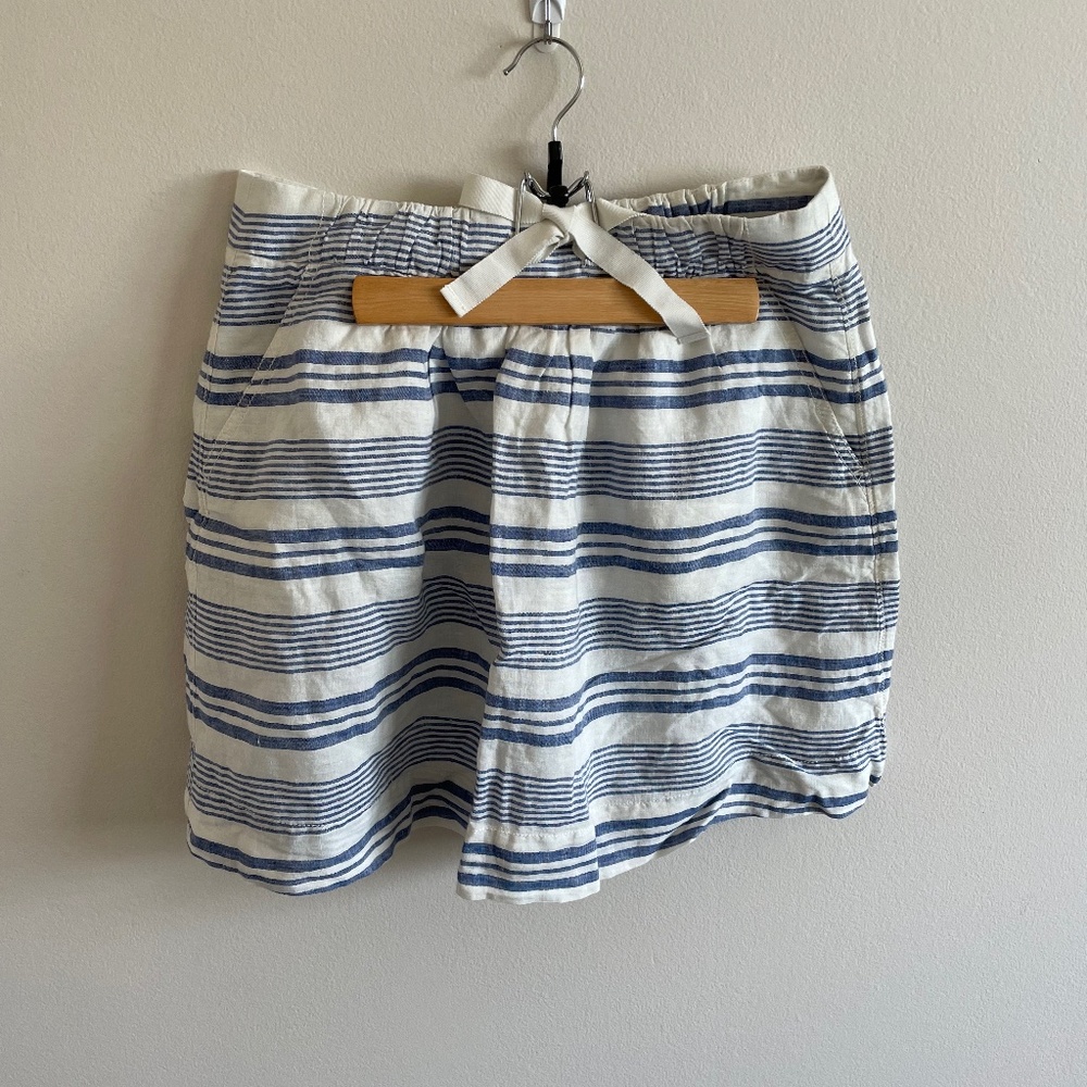 NEW J Crew Skirt Linen